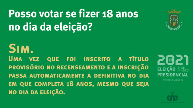 Idade para votar Idade para votar