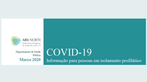 COVID-19 - Informação para pessoas em isolamento profilático COVID-19 - Informação para pessoas em isolamento profilático