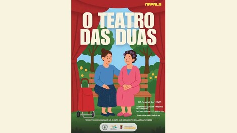 Teatro para a população sénior no auditório da Junta de Freguesia de Campanhã
