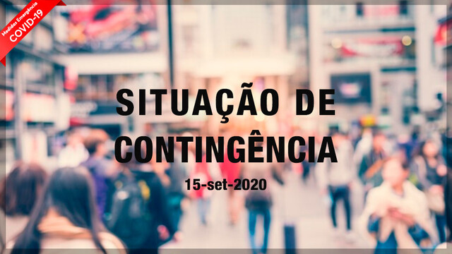 Portugal entrou em Situação de Contingência no dia 15 de setembro