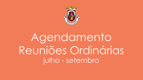 Agendamento das reuniões ordinárias (jul-set25)