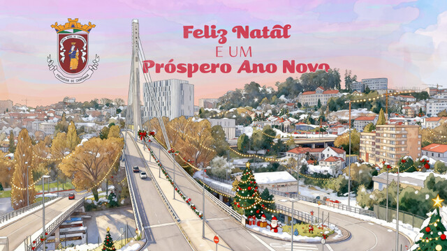 Votos de um Natal vivido com alegria, paz e união