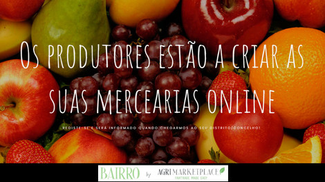 BAIRRO - Plataforma digital para pequenos produtores, cooperativas e mercearias locais