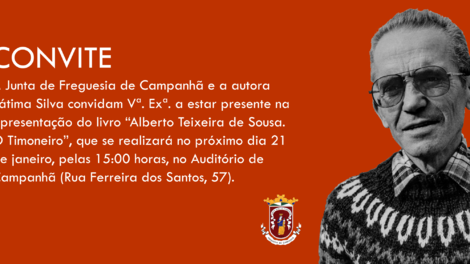APRESENTAÇÃO DO LIVRO - "Alberto Teixeira de Sousa. O Timoneiro "