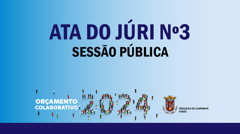 Orçamento Colaborativo 2024 - ATA DO JÚRI Nº. 3