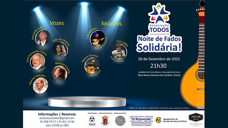 Noite de Fados solidária - Associação TODOS