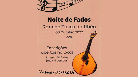 Noite de fados no Ilhéu Noite de fados no Ilhéu