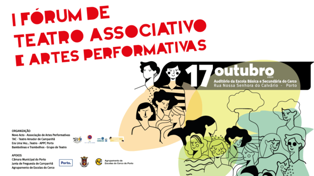 I Fórum de Teatro Associativo e Artes Performativas I Fórum de Teatro Associativo e Artes Performativas
