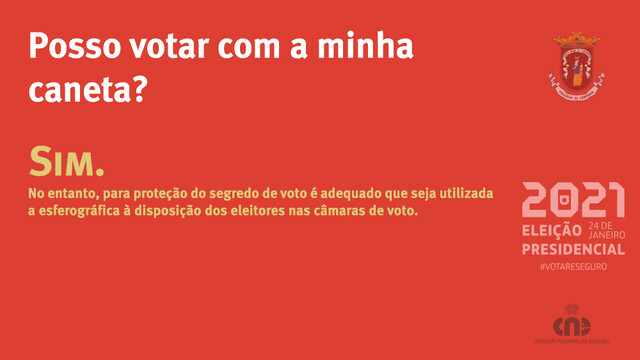Votação para a eleição do Presidente da República Votação para a eleição do Presidente da República