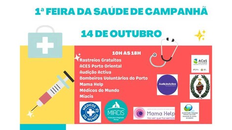 A nossa feira de Saúde e Bem Estar de Campanhã é já no sábado A nossa feira de Saúde e Bem Estar de Campanhã é já no sábado