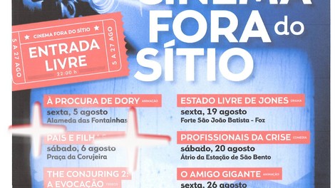 CINEMA FORA DO SÍTIO - NA PRAÇA DA CORUJEIRA