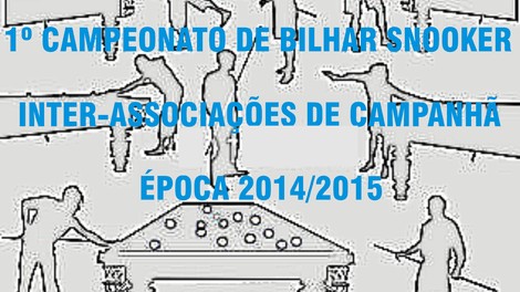 1a Jornada do Torneio de Bilhar de Campanha 2014