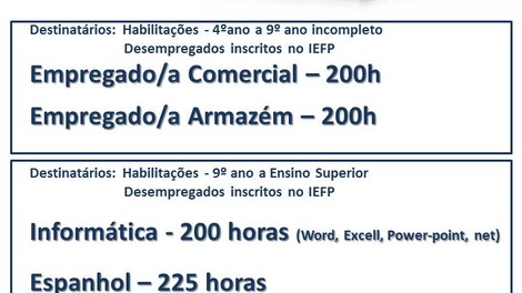 FORMAÇÃO FINANCIADA