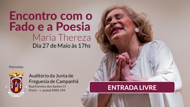 Encontro com Fado e Poesia Encontro com Fado e Poesia