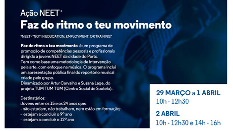 “Faz do ritmo o teu movimento” 