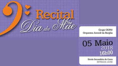 Recital do Dia da Mãe na Escola do Cerco