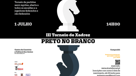 Torneio aberto de Xadrez em Campanhã Torneio aberto de Xadrez em Campanhã
