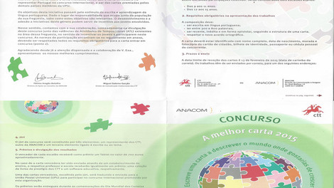 Concurso - "A melhor carta"