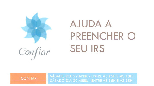 IRS - CONFIAR - AJUDA AOS CAMPANHENSES  IRS - CONFIAR - AJUDA AOS CAMPANHENSES