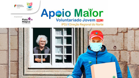 Ação de Voluntariado Jovem "Apoio Maior"