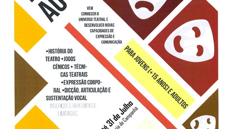  ALARGADO O PRAZO DE INSCRIÇÕES - 2ª EDIÇÃO DO FESTIVAL DE TEATRO 