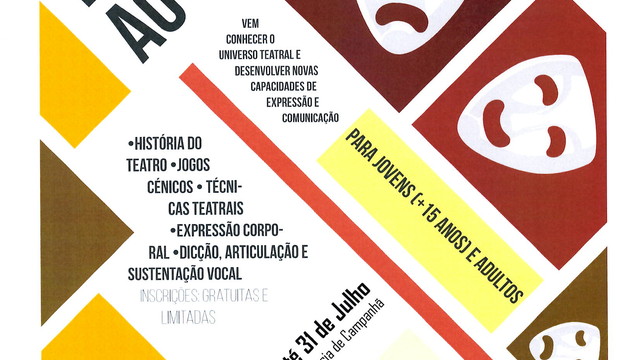  ALARGADO O PRAZO DE INSCRIÇÕES - 2ª EDIÇÃO DO FESTIVAL DE TEATRO 