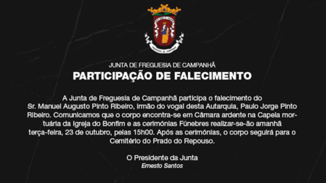 Participação de Falecimento