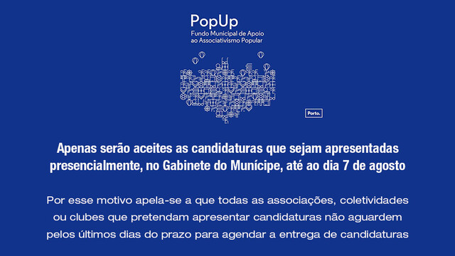 Fundo Municipal de Apoio ao Associativismo Portuense 2020
