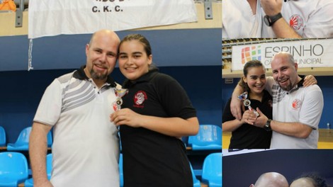 Karateca de Campanhã "coleciona" medalhas 