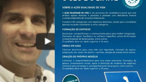 Candidaturas Abertas - Ação Qualidade de Vida 2017