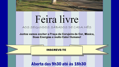 Feira Livre no Jardim da Corujeira