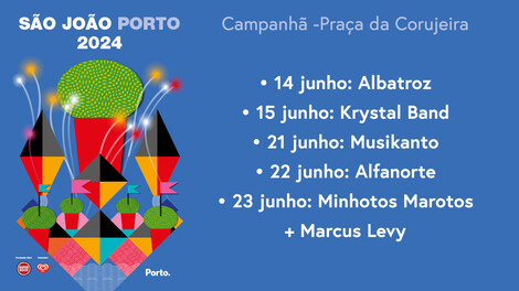 São João 2024 - Animação na Praça da Corujeira São João 2024 - Animação na Praça da Corujeira