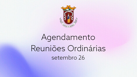 Agendamento das reuniões ordinárias (set26)