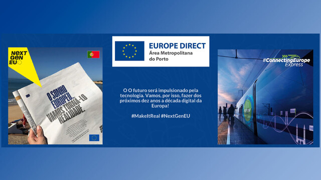 Divugação do folheto "Centro Europe Direct" - Porto Divugação do folheto "Centro Europe Direct" - Porto