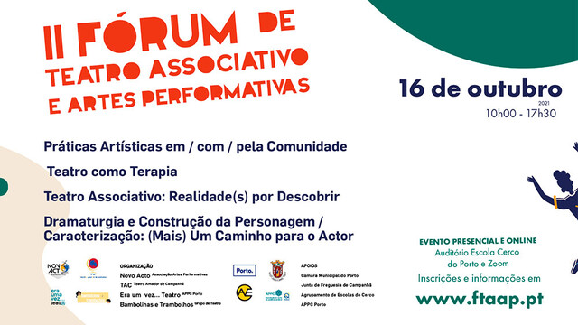  II Fórum de Teatro Amador e Artes Performativas