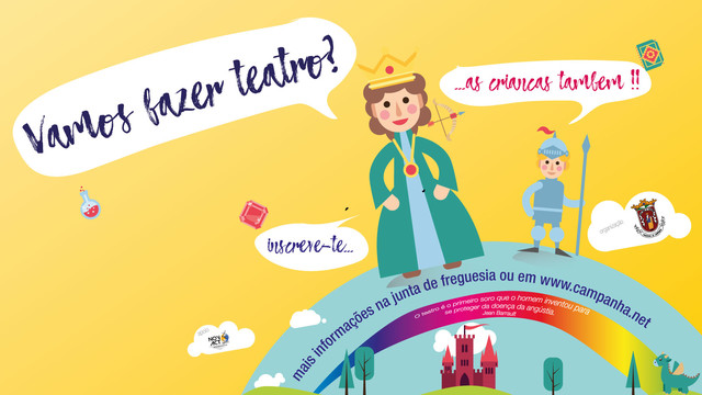 Captações e Formação de Iniciação ao Teatro para crianças e adolescentes Captações e Formação de Iniciação ao Teatro para crianças e adolescentes