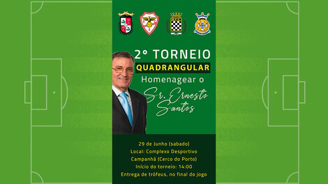 Nova edição do Torneio Sr. Ernesto Santos Nova edição do Torneio Sr. Ernesto Santos