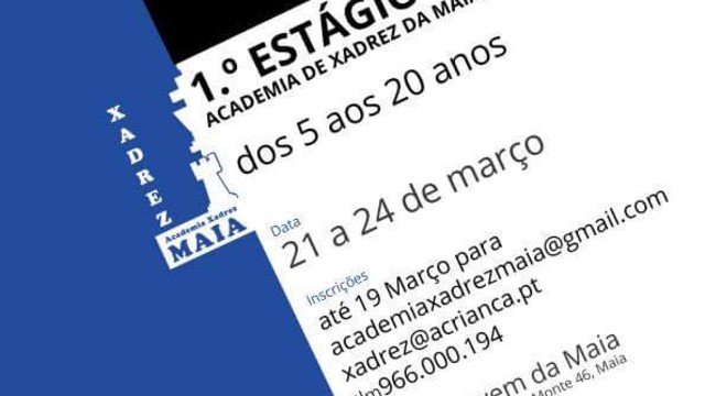 ALUNOS DA ESCOLA DE XADREZ DE CAMPANHÃ VÃO PARTICIPAR EM ESTÁGIO DE QUATRO DIAS  ALUNOS DA ESCOLA DE XADREZ DE CAMPANHÃ VÃO PARTICIPAR EM ESTÁGIO DE QUATRO DIAS