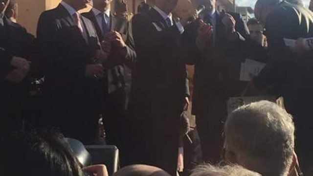 POPULAÇÃO DE CAMPANHÃ RECEBE EFUSIVAMENTE PRESIDENTE DA REPÚBLICA 