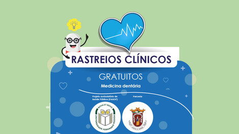 Rastreios Dentário Gratuitos - 24 maio Rastreios Dentário Gratuitos - 24 maio