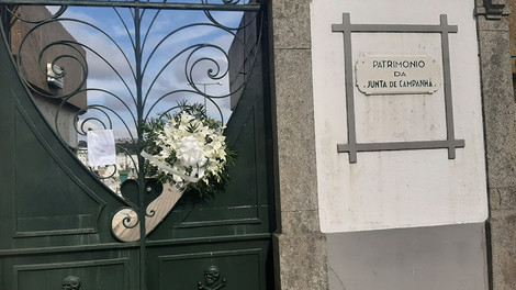 Homenagem Pascoal no Cemitério de Campanhã
