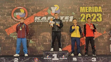 João Vieira ganha medlaha de ouro no México João Vieira ganha medlaha de ouro no México