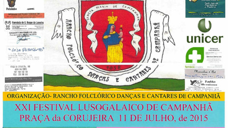 XXI FESTIVAL FOLCLOR LUSOGALAICO DE CAMPANHÃ