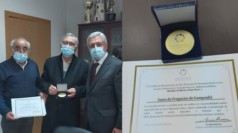 Junta de Freguesia de Campanhã recebe Medalha de Mérito  Junta de Freguesia de Campanhã recebe Medalha de Mérito