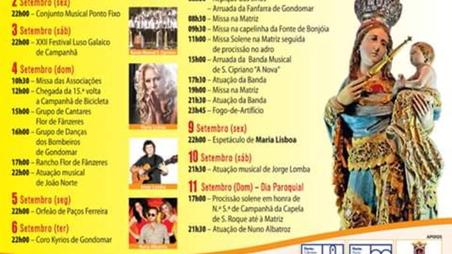 FESTAS DE NOSSA SENHORA DE CAMPANHÃ 