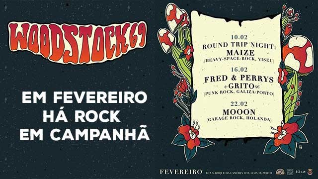 Em fevereiro há Rock em Campanhã