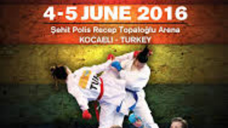 ATLETAS DE CAMPANHÃ NO CAMPEONATO EUROPEU DE KARATÉ NA TURQUIA 