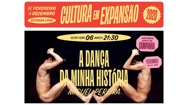 "A Dança da Minha História" - Miguel Pereira  "A Dança da Minha História" - Miguel Pereira