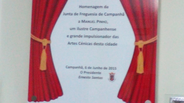 FESTIVAL DE TEATRO - HOMENAGEM  A MANUEL PINHO