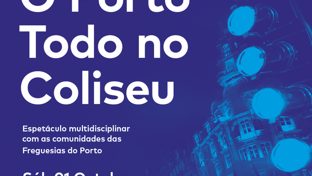 Junta de Freguesia de Campanhã oferece bilhetes para o Coliseu - O Porto Todo no Coliseu - Malmequeres de Noêda ao palco
